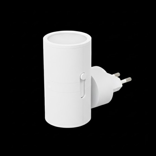 Plug 'n spot vägglampa white